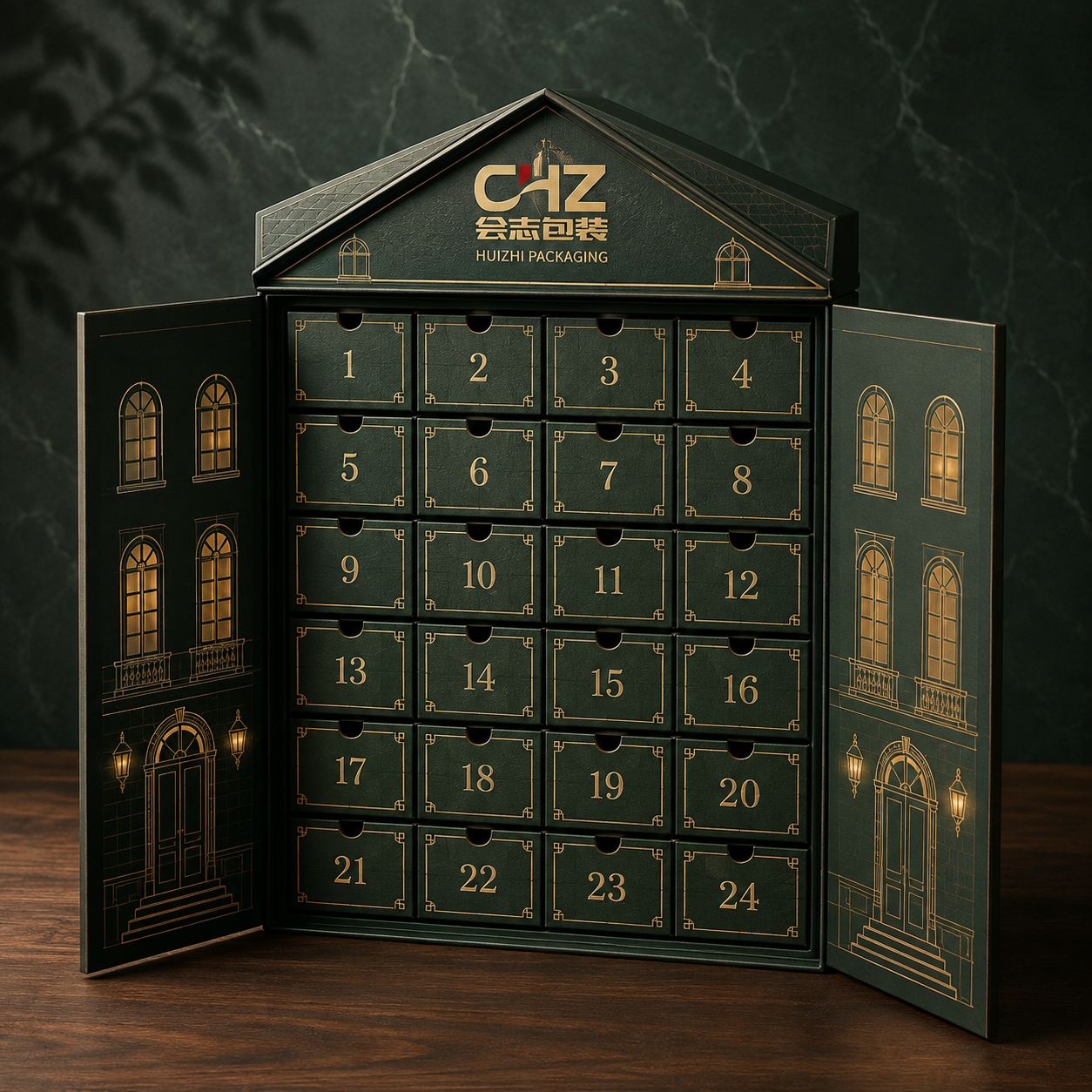 Huizhi Packaging Advent Calendar Box packaging concept 03