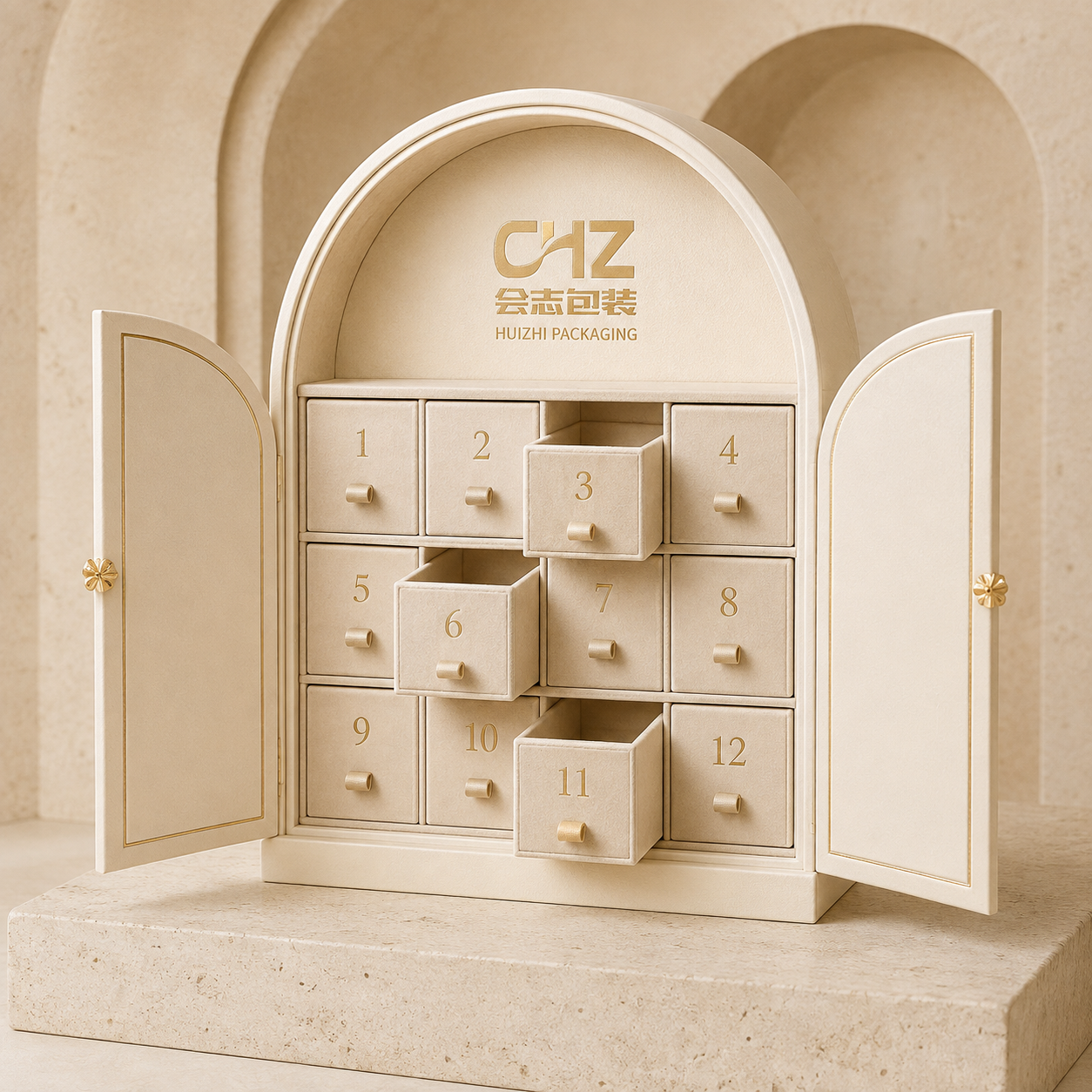 Huizhi Packaging Advent Calendar Box packaging concept 04
