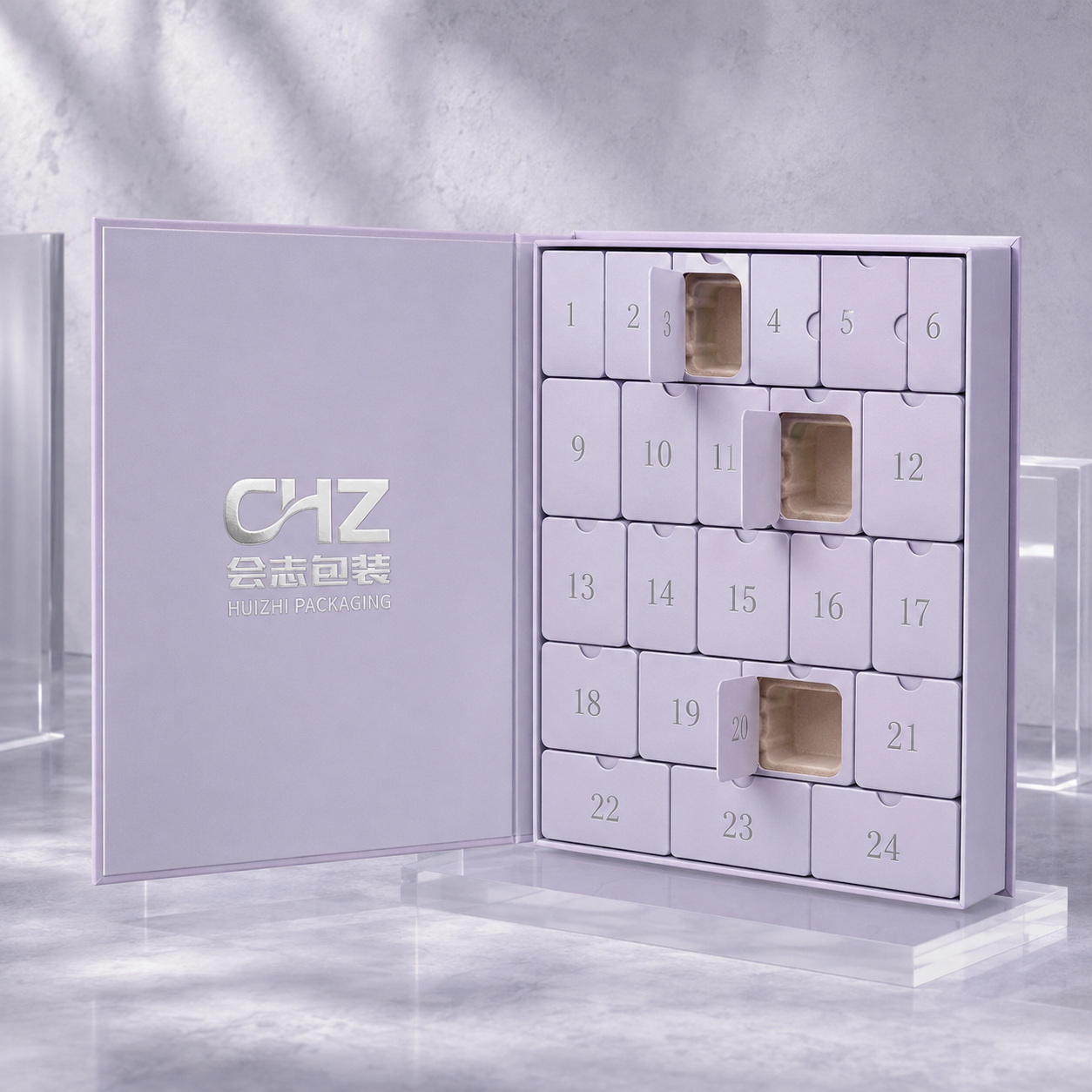 Huizhi Packaging Advent Calendar Box packaging concept 06
