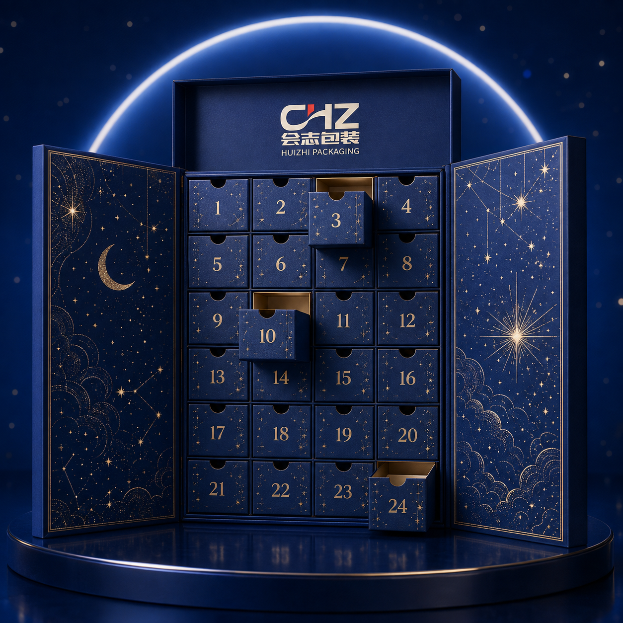 Huizhi Packaging Advent Calendar Box packaging concept 09