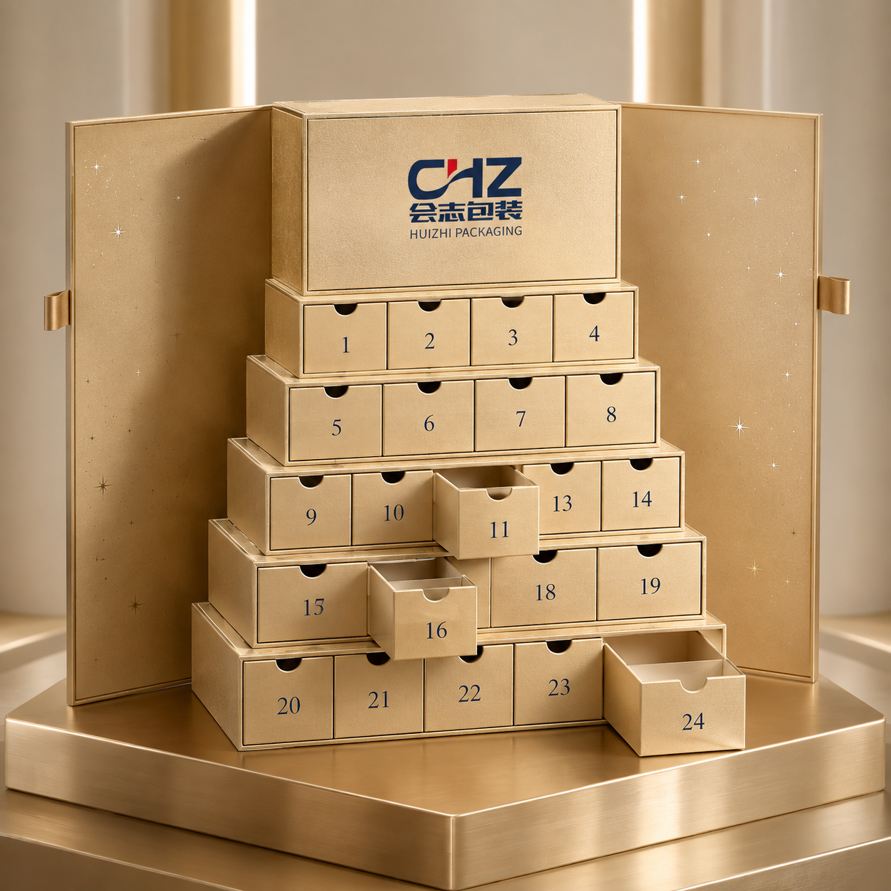 Huizhi Packaging Advent Calendar Box packaging concept 10