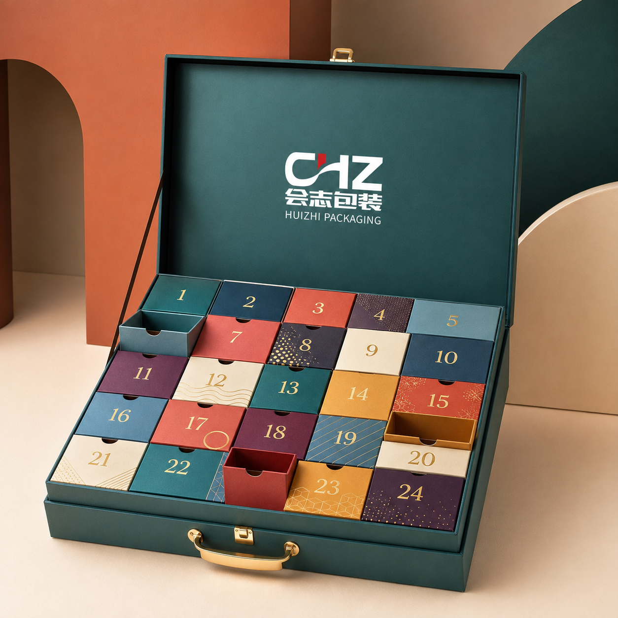Huizhi Packaging Advent Calendar Box packaging concept 11
