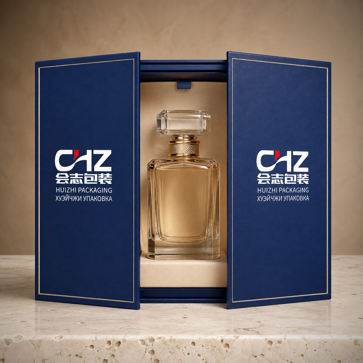 Huizhi Packaging Double Door Box packaging concept 01