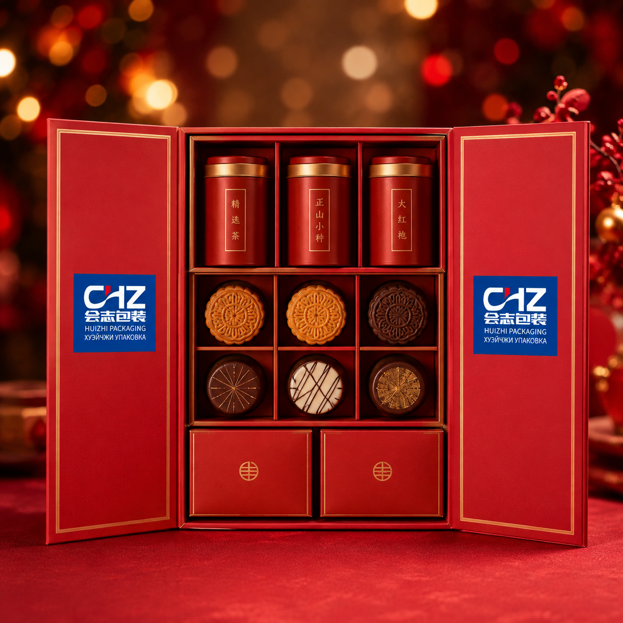 Huizhi Packaging Double Door Box packaging concept 12