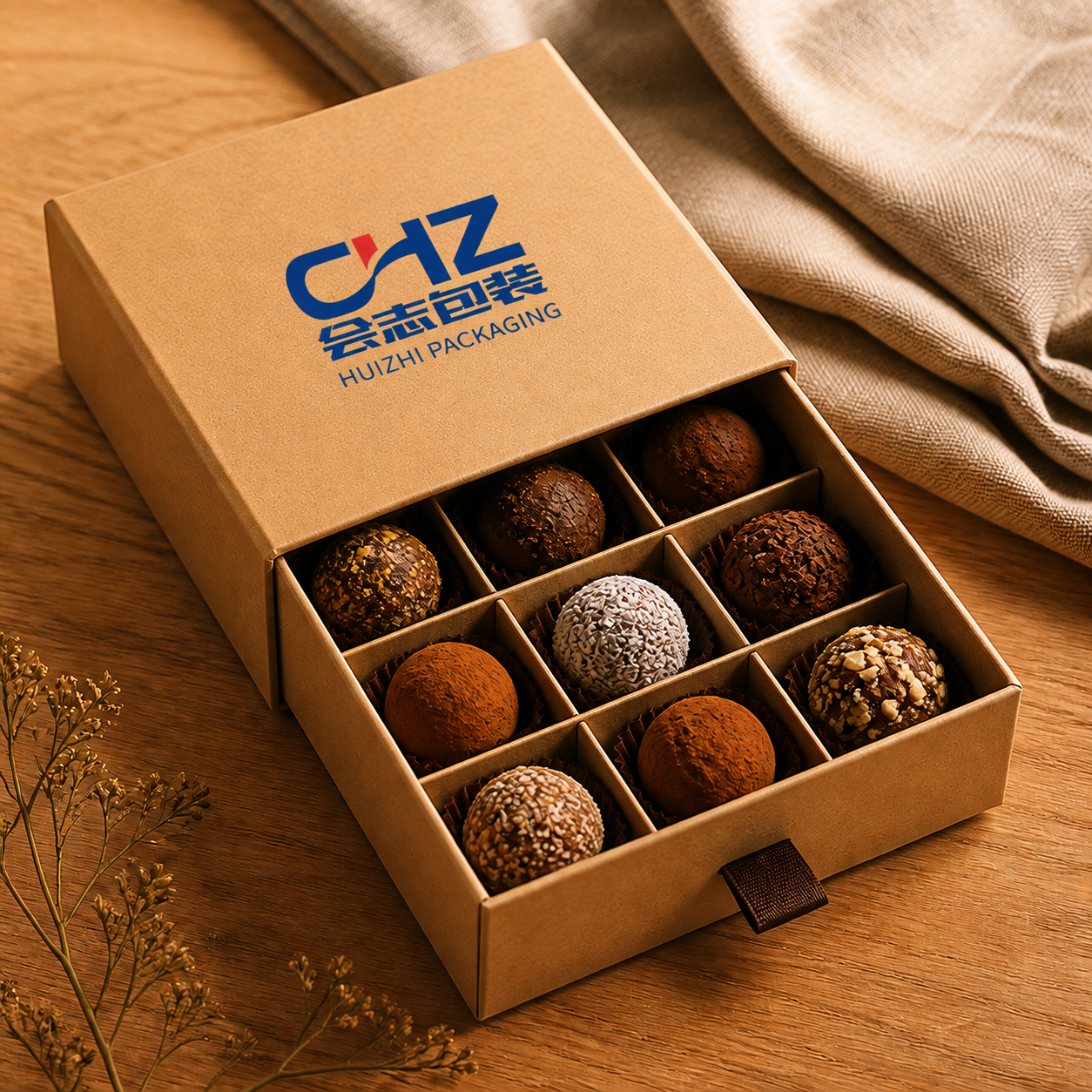 Kraft Truffle Drawer Box