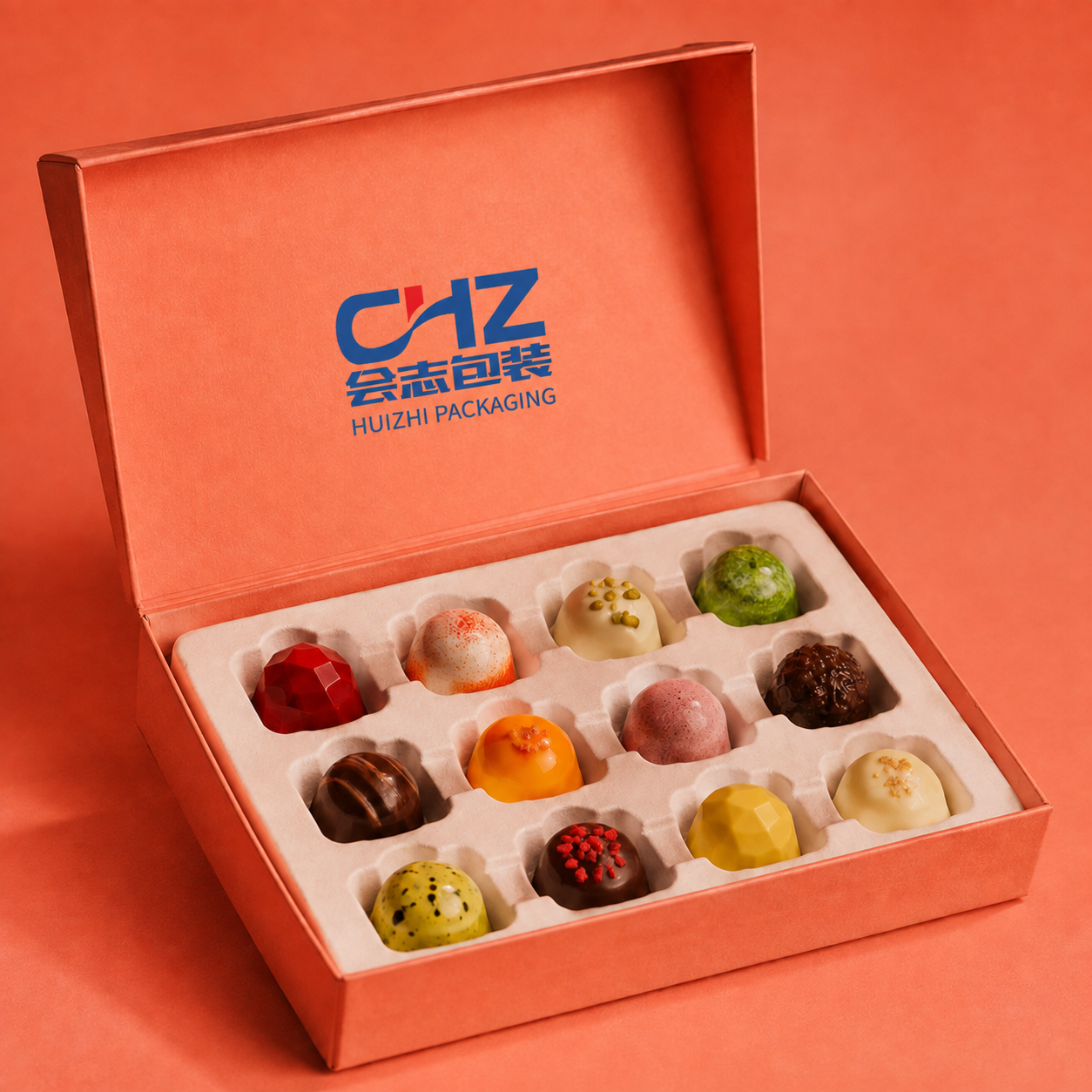 Coral Confectionery Gift Box