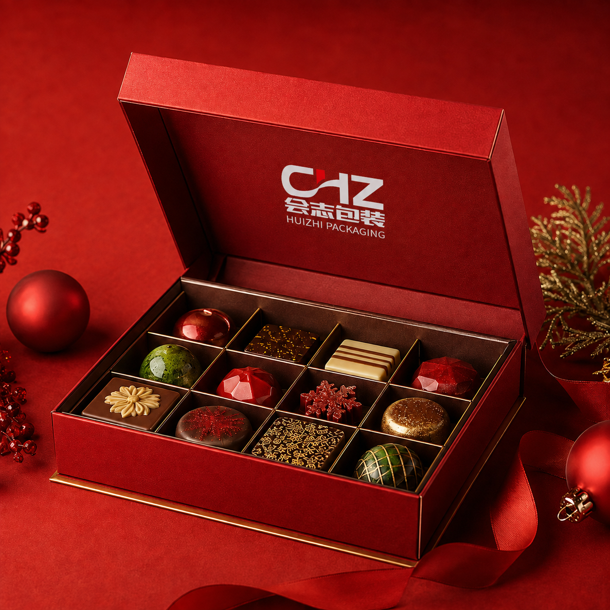 Holiday Chocolate Gift Box