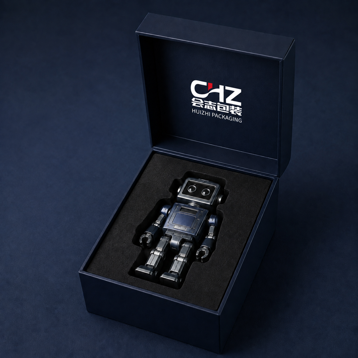 Navy Robot Collector Box