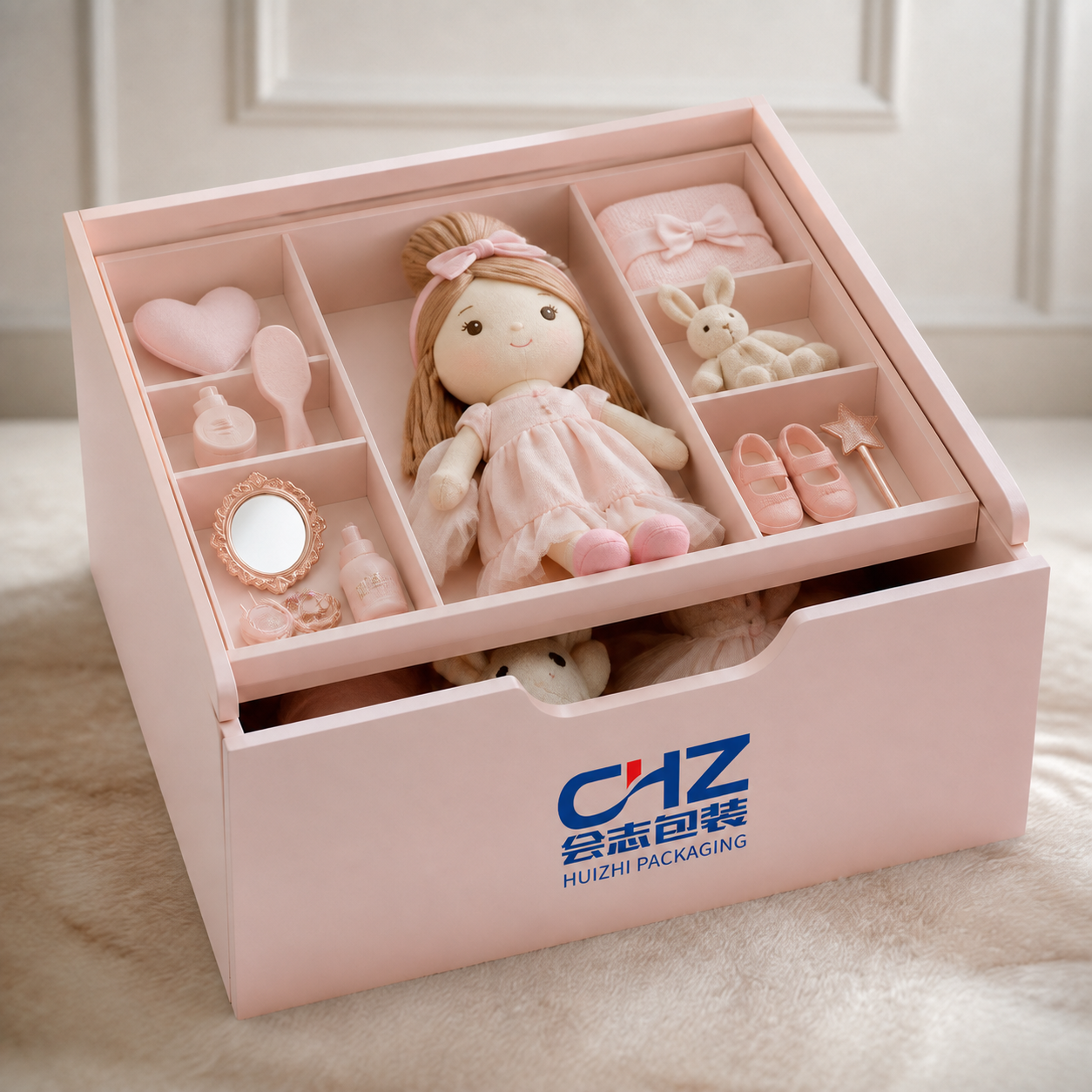 Blush Doll Drawer Box