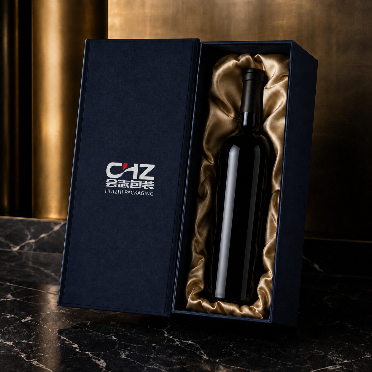 Custom wine gift box concept 01