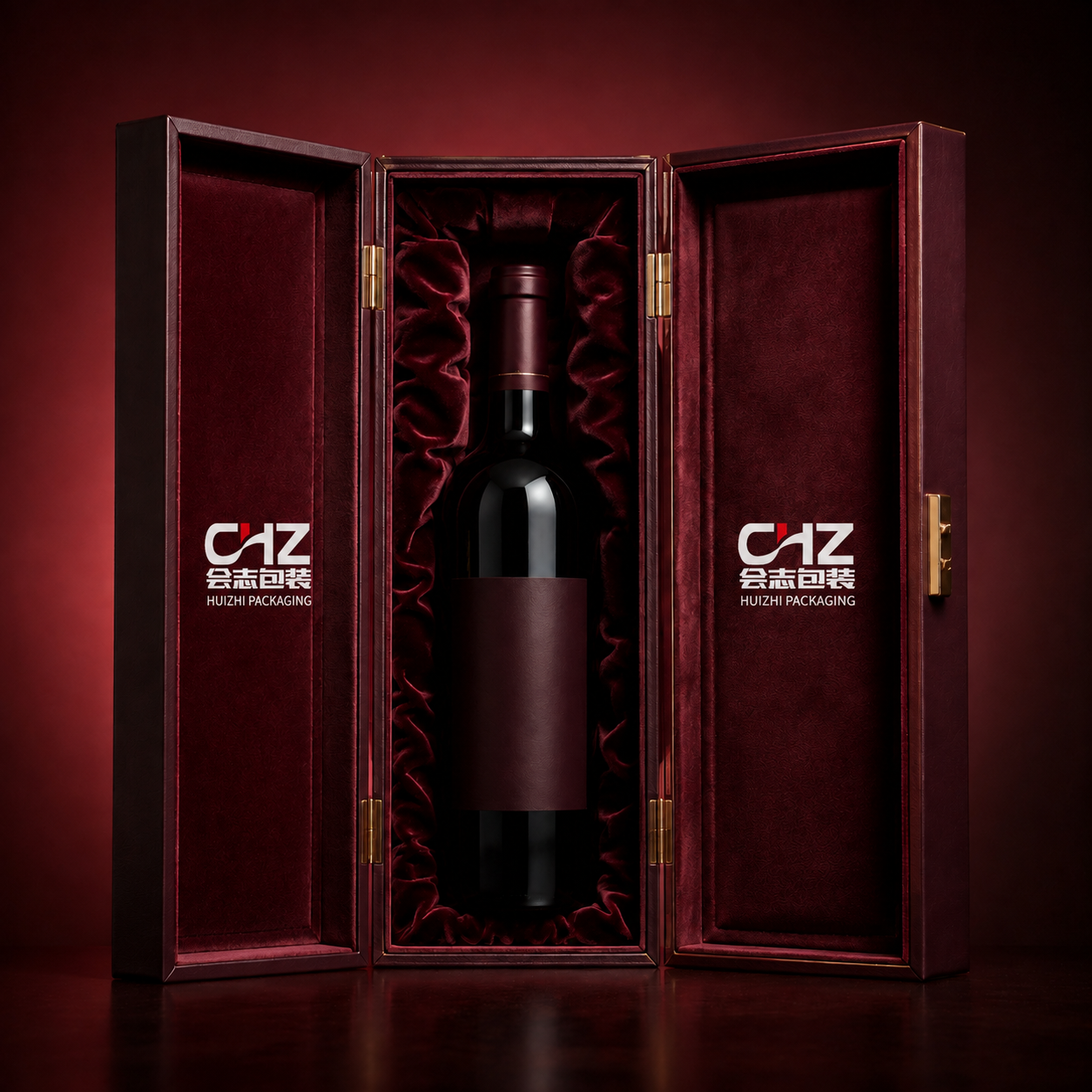 Custom wine gift box concept 03