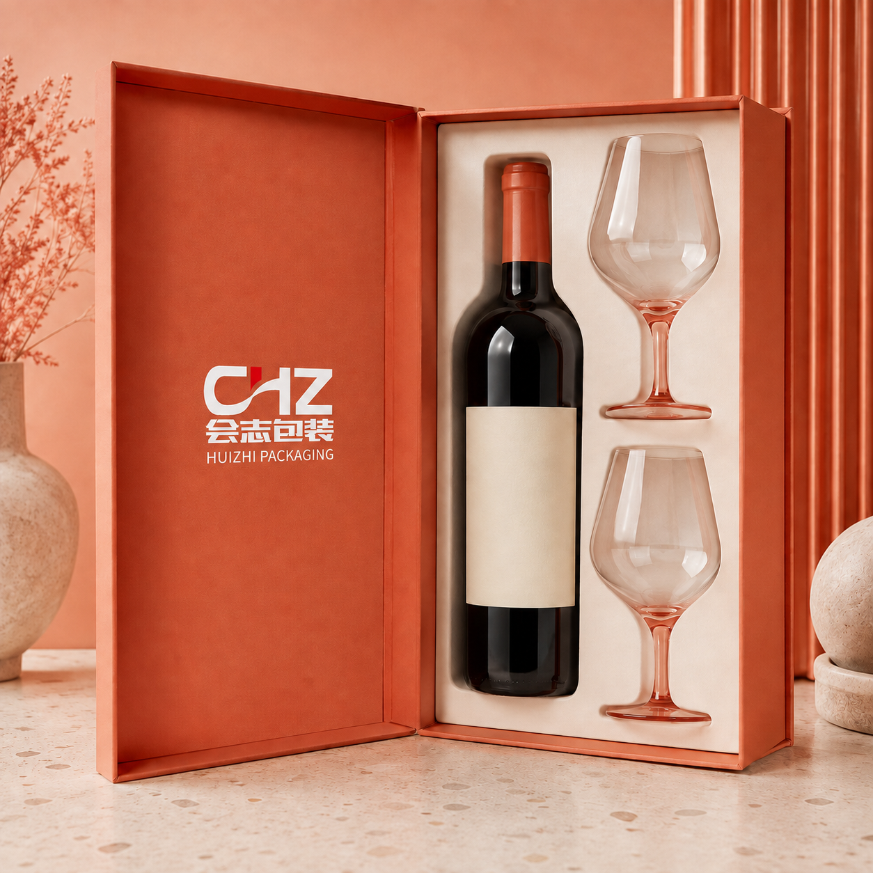 Custom wine gift box concept 11
