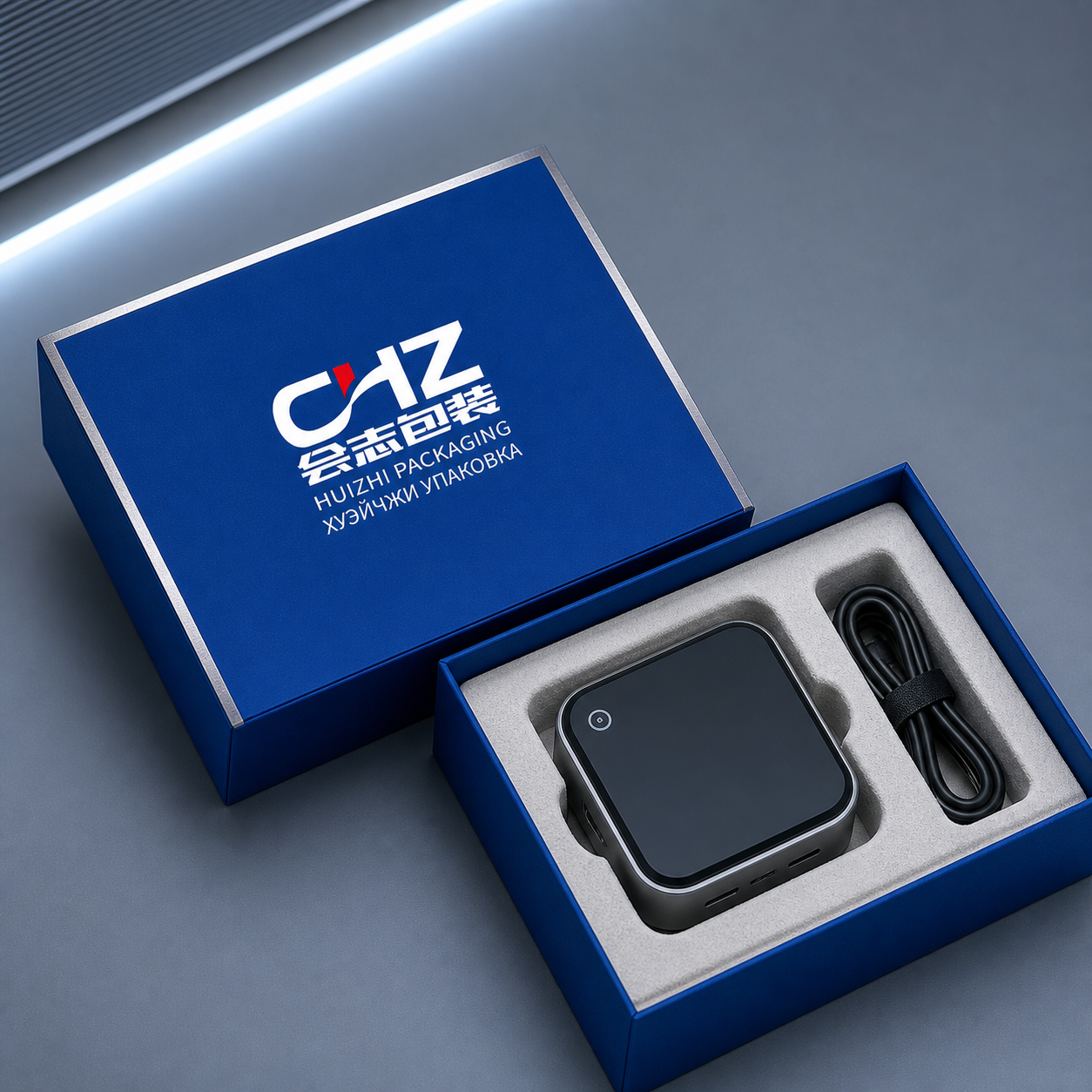 Huizhi Packaging Lid and Base Box packaging concept 07