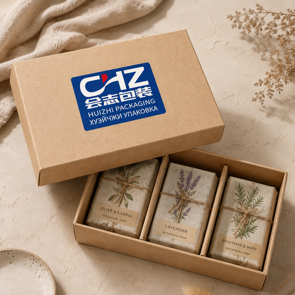 Huizhi Packaging Lid and Base Box packaging concept 08