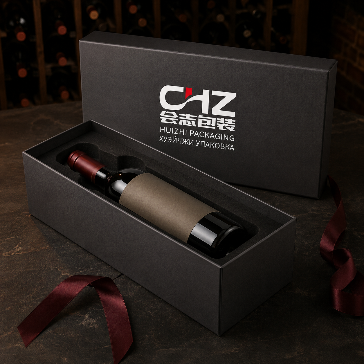 Huizhi Packaging Lid and Base Box packaging concept 09