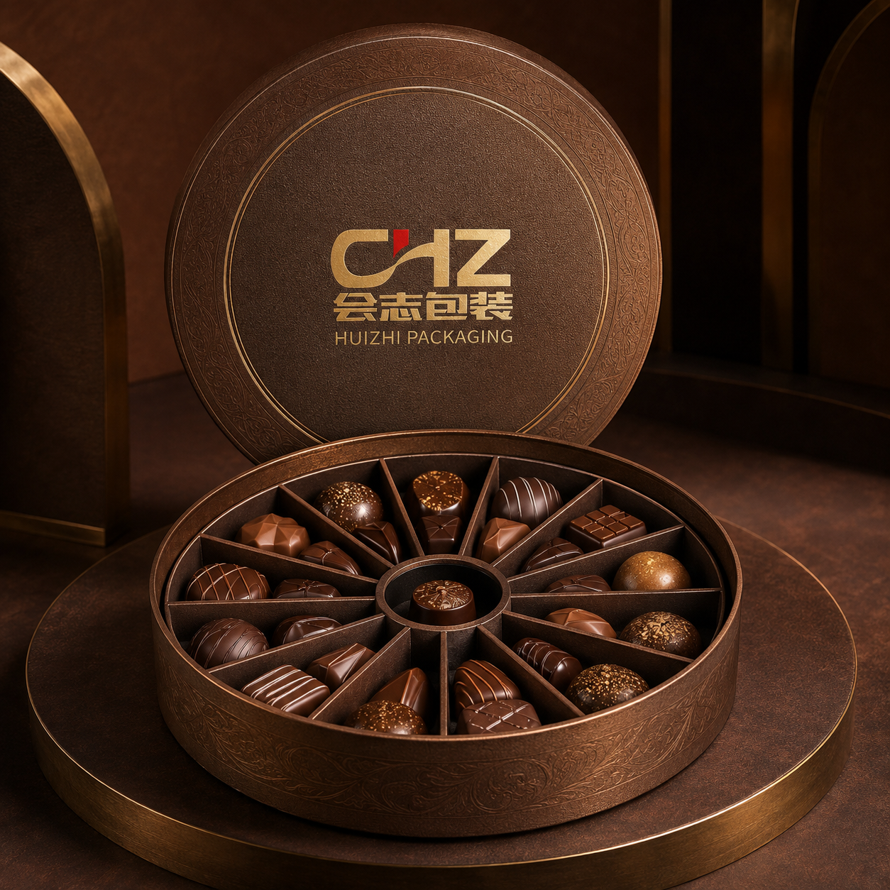 Huizhi Packaging Round Box packaging concept 06