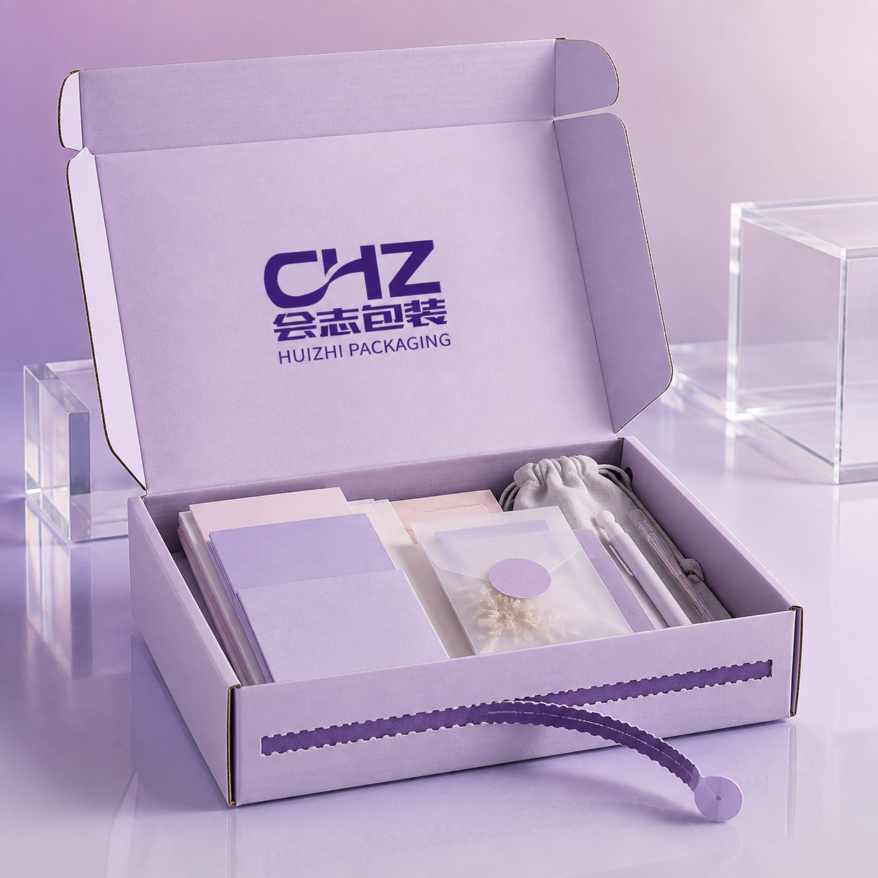 Huizhi Packaging Tear Strip Box packaging concept 09