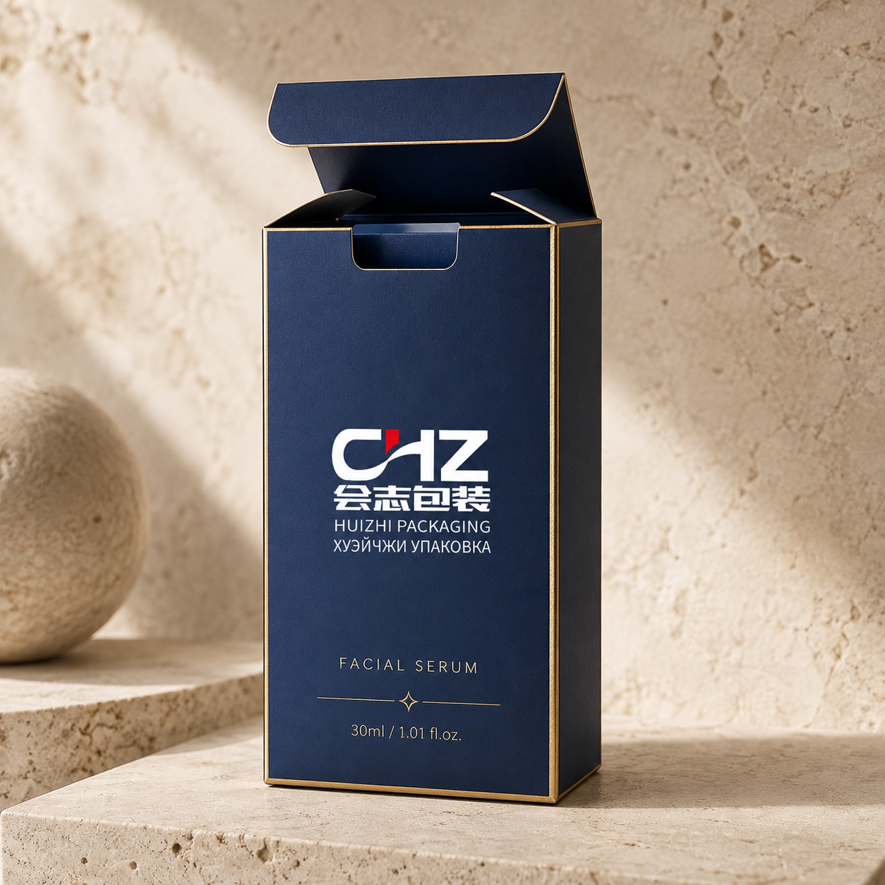 Huizhi Packaging Tuck End Box packaging concept 01
